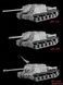 Збірна модель 1/35 ИСУ-122 з фігурами (3 в 1 - ИСУ-122, ИСУ-122С та ИСУ-152), Dragon 6787