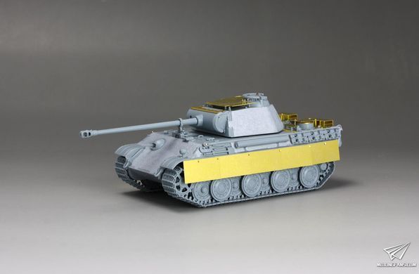 Збірна модель 1/72 Panther Ausf. G із "сталевими" катками та додатковим бронюванням, Vespid Models VS720009