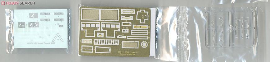 Збірна модель 1/35 Tiran 6 ізраїльський ОБТ, Trumpeter 05576