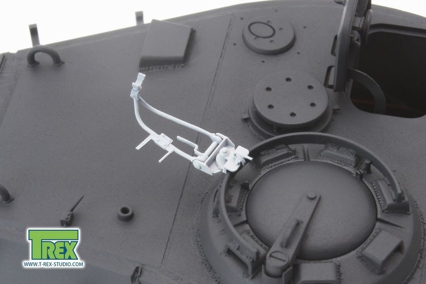 Зенітна турель для кулемета MG.34, для німецької БТТ WWII в 1/35 (3 шт), T-Rex Studio TR35030