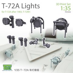 T-Rex Studio TR35042 1/35 Світлові прилади та захисні решітки для фар - для Т-72A, Т-72АВ, Т-72M1