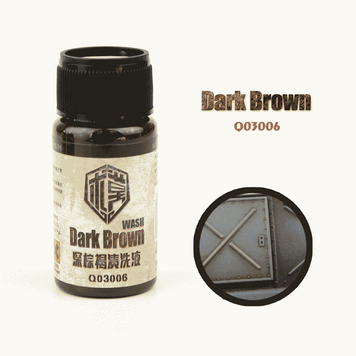 Змивка Темно-коричнева (Dark Brown Wash), QW Model Q03006 (40 мл)