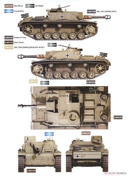 Збірна модель 1/35 StuH 42 Ausf.G (ранній) з повним інтер'єром та фігурками екіпажу, Border Model BT-045