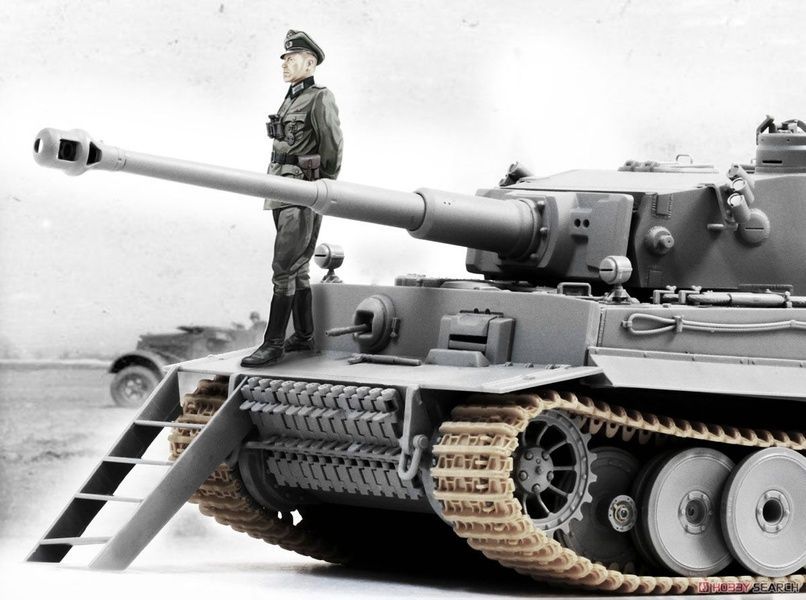Збірна модель 1/35 Tiger I Ausf. E, ранніх випусків, борт "TiKi" з 2-ої ТД СС "Das Reich" (Курська битва), з Magic Tracks, Dragon 6885