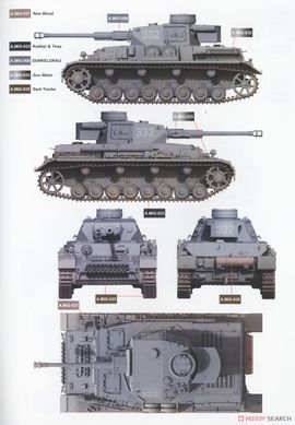 Збірна модель 1/35 Pz.Kpfw.IV Ausf.G середніх серій (Харків, весна 1943), Border Model BT-033