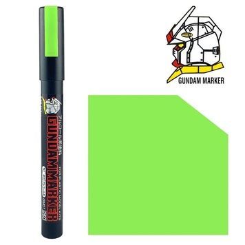 Маркер на спиртовій основі - флуоресцентний зелений (Fluorescent Green), Mr. Hobby GM15
