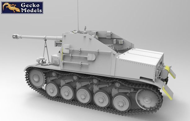 Збірна модель 1/16 Marder II Sd.Kfz.131 ранніх випусків, Gecko Models 16GM0010