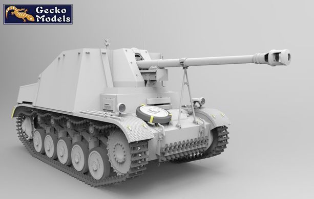 Збірна модель 1/16 Marder II Sd.Kfz.131 ранніх випусків, Gecko Models 16GM0010