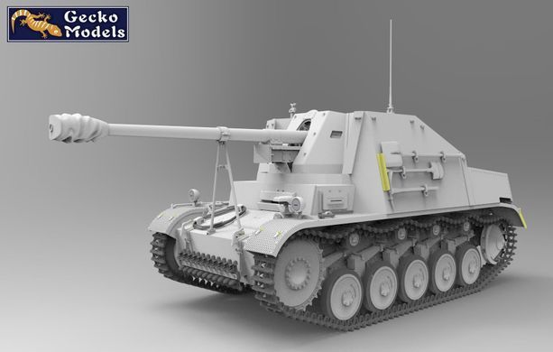 Збірна модель 1/16 Marder II Sd.Kfz.131 ранніх випусків, Gecko Models 16GM0010