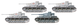 Збірна модель 1/35 Pz.Kpfw.IV Ausf.G середніх серій (Харків, весна 1943), Border Model BT-033
