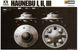 Збірна модель 1/35 Haunebu I & II & III німецькі дискольоти (3 в 1), Takom 6008