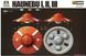 Збірна модель 1/35 Haunebu I & II & III німецькі дискольоти (3 в 1), Takom 6008