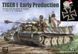 Збірна модель 1/35 Tiger I Pz.Kpfw.VI Ausf.E ранніх випусків, з реплікою Рицарського хреста, Border Model BT-010