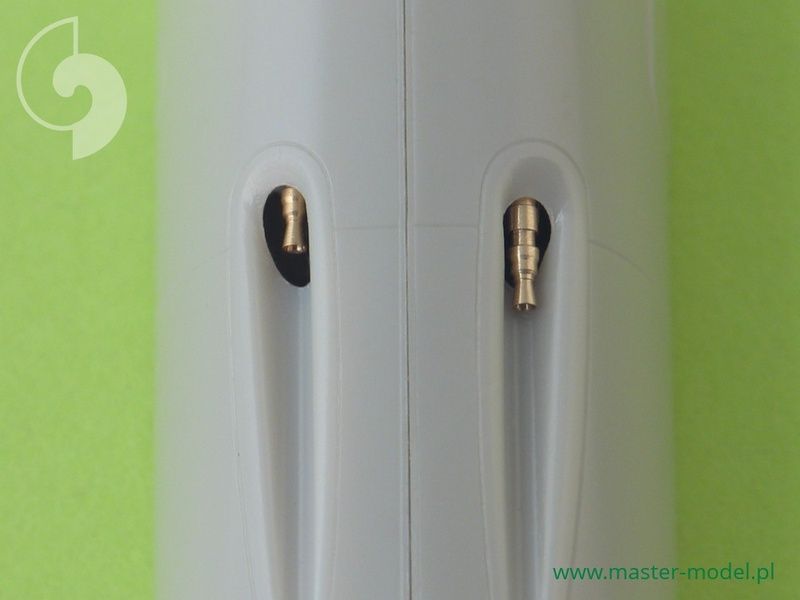 Стволи MG 17 і трубка Піто для Bf 109 F/G-1&ndash;G-4, 1/48, Master AM-48-010