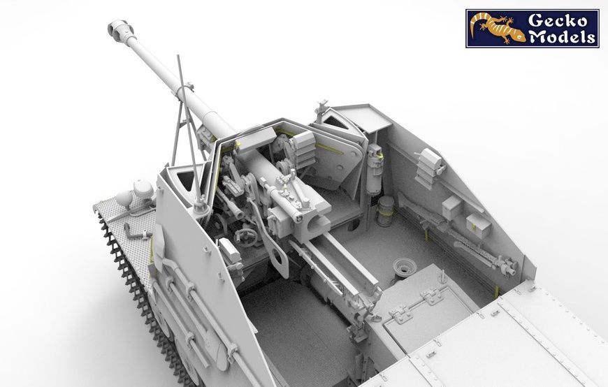 Збірна модель 1/16 Marder II Sd.Kfz.131 ранніх випусків, Gecko Models 16GM0010