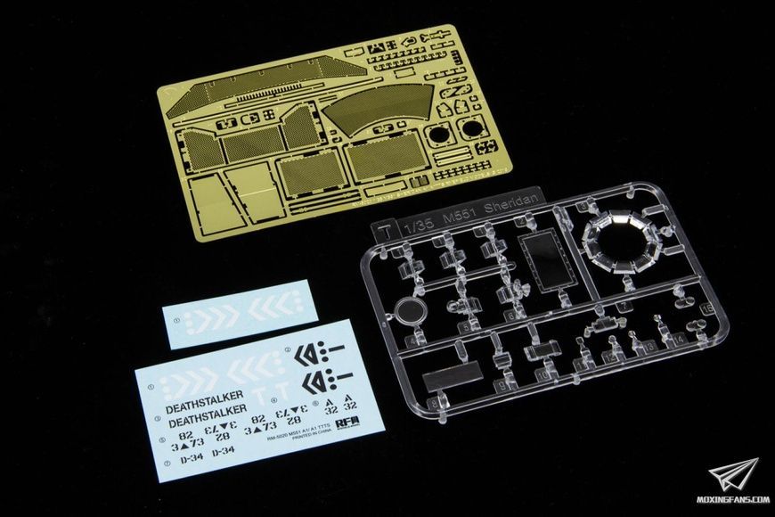 Збірна модель 1/35 M551A1 / M551A1 TTS Sheridan, RFM RM-5020