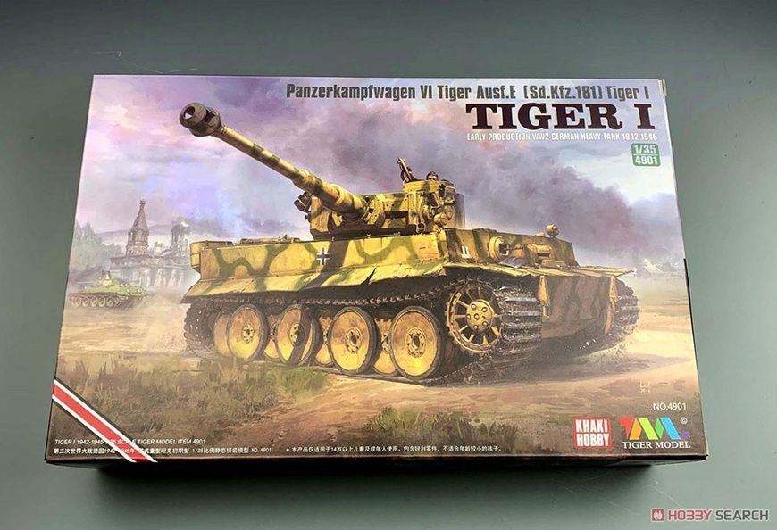 Збірна модель 1/35 Pz.Kpfw.VI Ausf.E Tiger I ранніх випусків, Tiger Model 4901