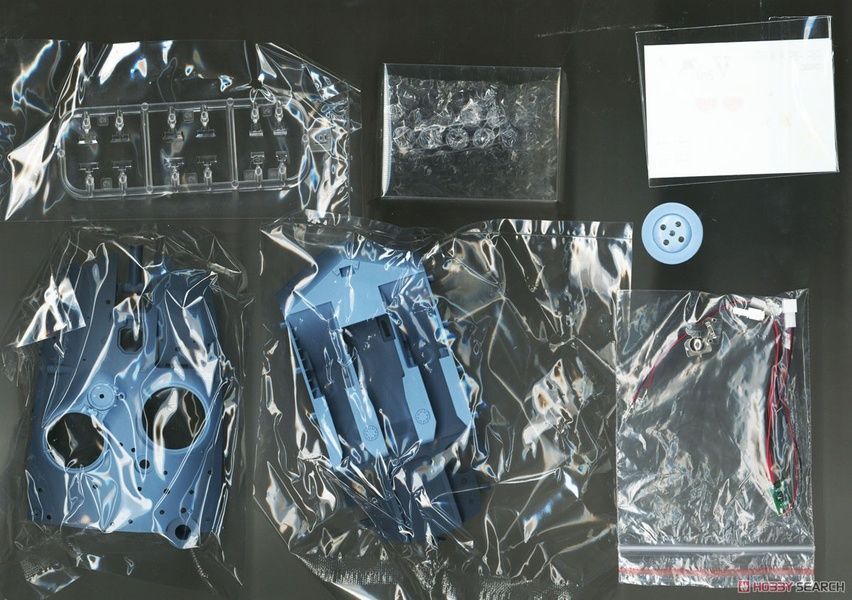 Збірна модель 1/35 Grizzly Battle Tank (Red Alert 2) з підсвіткою та звуком, snap-kit, Border Model BC-002