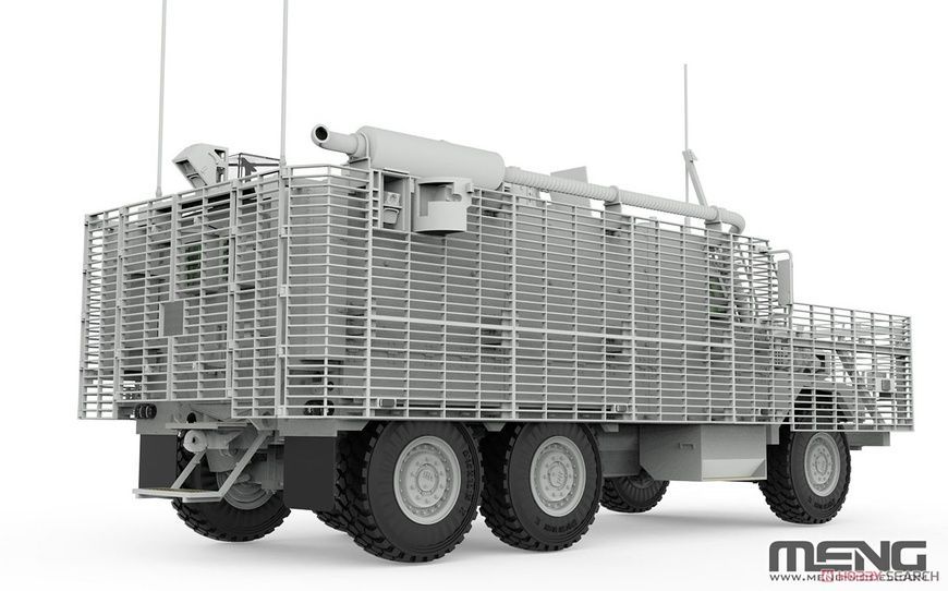 Збірна модель 1/35 Mastiff 2 6x6 броньований автомобіль класу MRAP, Meng SS-012