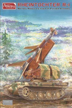 Збірна модель 1/35 Rheintochter R-1 Panther II, Amusing Hobby 35A036