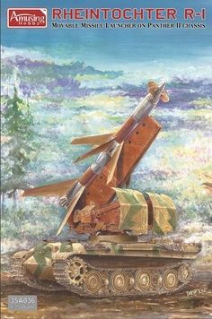 Збірна модель 1/35 Rheintochter R-1 Panther II, Amusing Hobby 35A036