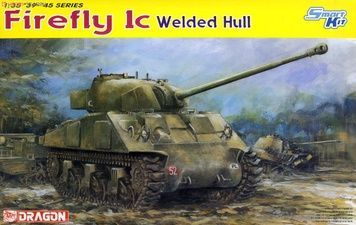 Збірна модель 1/35 Sherman Firefly 1c Welded Hull, з Magic Tracks та Duckbills, Dragon 6568