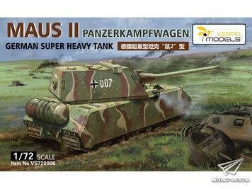 Збірна модель 1/72 Panzerkampfwagen Maus II, Vespid Models VS720006