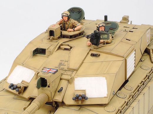Збірна модель 1/35 Challenger 2 Desertised + фототравлення Eduard TP076, Tamiya 35274