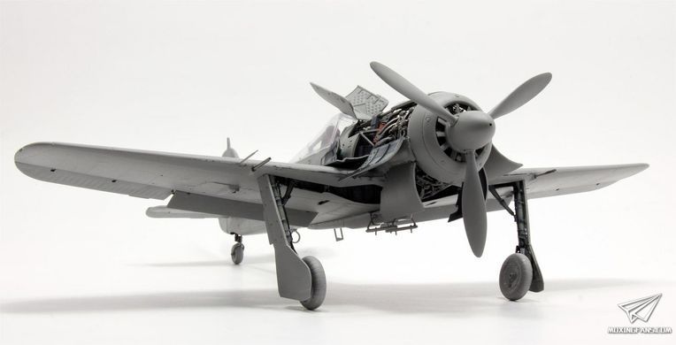 Збірна модель 1/35 Focke-Wulf Fw.190A-6 w/WGr.21 з інтер'єром, Border Model BF-003