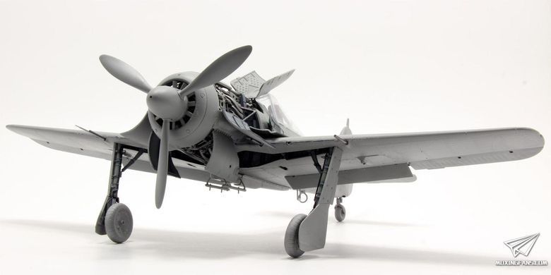 Збірна модель 1/35 Focke-Wulf Fw.190A-6 w/WGr.21 з інтер'єром, Border Model BF-003
