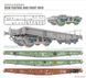 Збірна модель 1/35 Німецький вагон-платформа Ssy45 (DB, повоєнний варіант), T-Model TK3508
