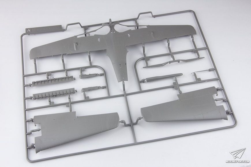 Збірна модель 1/35 Focke-Wulf Fw.190A-6 w/WGr.21 з інтер'єром, Border Model BF-003
