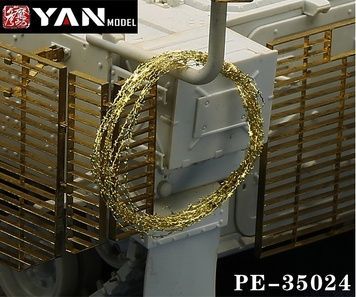 Набір фототравлення для колючого дроту в 1/35, Yan Model PE-35024