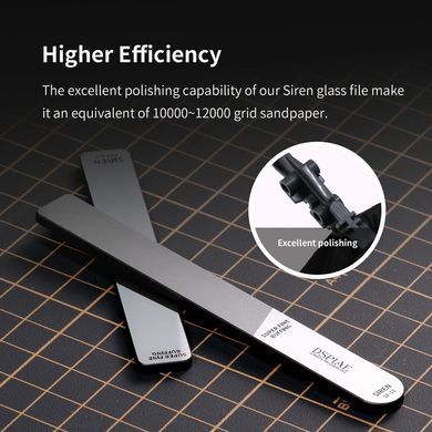Скляний полірувальний напилок клиноподібної форми Siren Extra Fine, DSPIAE SF-17