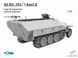 Збірна модель 1/35 Sd.kfz.251/1 Ausf.D пізніх випусків з повним інтер'єром, Takom/Snowman SP-8001