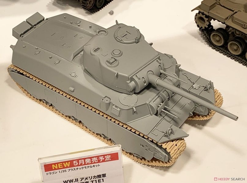 Збірна модель 1/35 Heavy Tank T1E1 / M6 / M6A1 3 в 1 (з фігурками), Dragon 6936