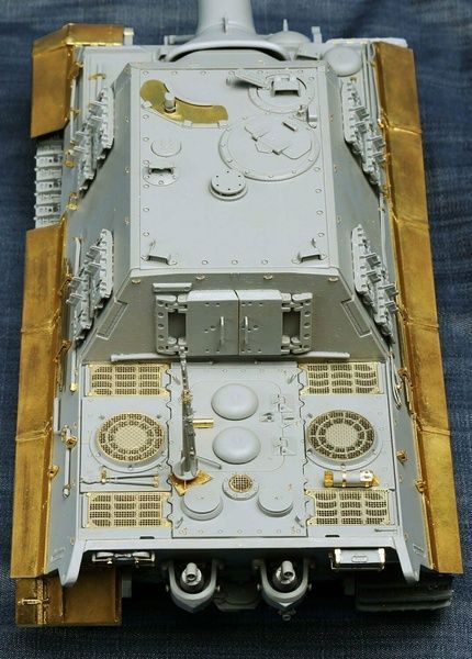 Набір фототравлення для Sd.Kfz.186 Jagdtiger в 1/35 (для Takom), Yan Model PE-35004