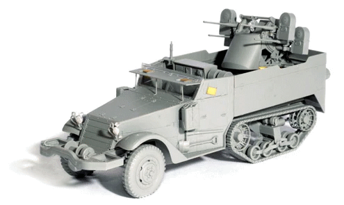 Збірна модель 1/35 M16 Multiple Gun Motor Carriage зенітна самохїдна установка США (2024), Dragon 6381