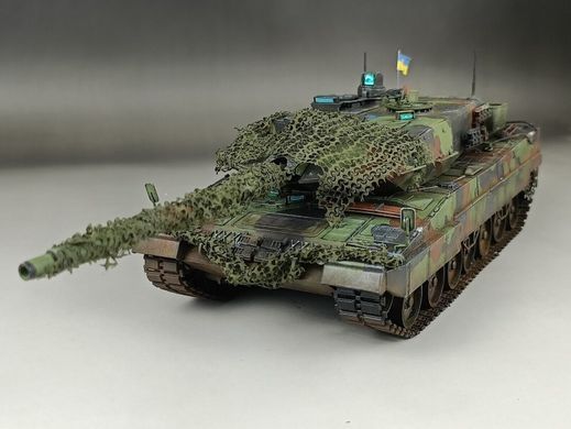 Маскувальна сітка еластична (Тип II, польовий зелений) з імітацією листя (1/35), ManWah MW-5106