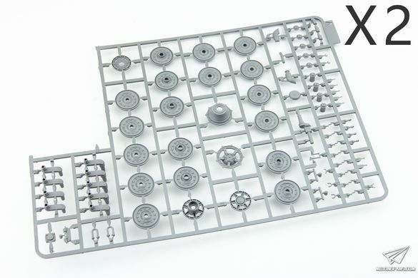 Збірна модель 1/35 Jagdtiger 128mm PaK L66 / 88mm PaK L71 (2 в 1), Takom 8008