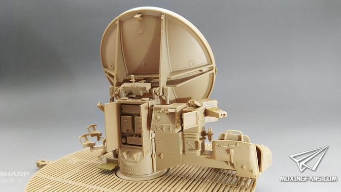 Збірна модель 1/35 12.8 cm Flak 40 з радаром FuMG 39D W&uuml;rzburg, Amusing Hobby 35A020