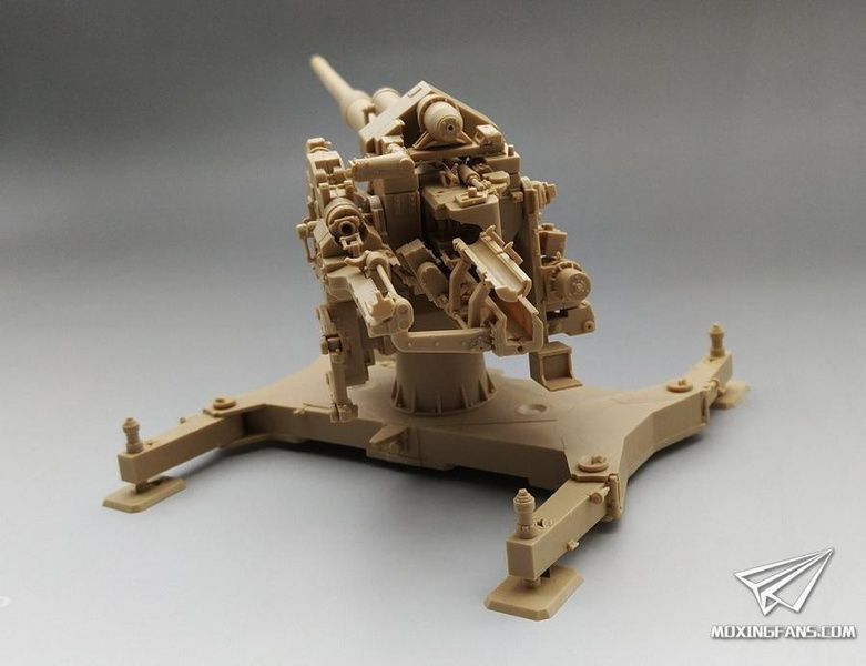 Збірна модель 1/35 12.8 cm Flak 40 з радаром FuMG 39D W&uuml;rzburg, Amusing Hobby 35A020