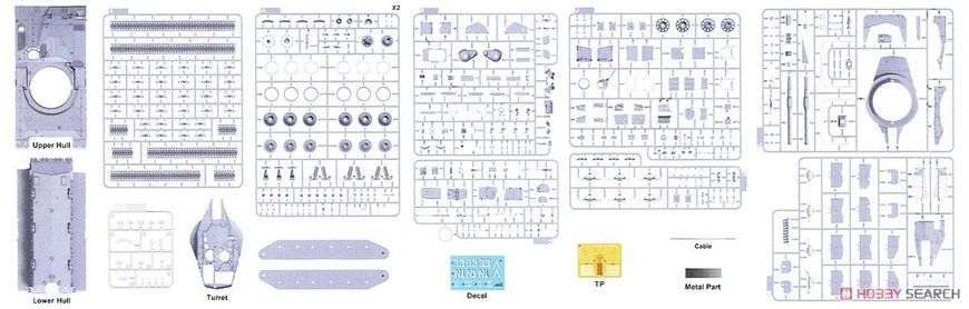 Збірна модель 1/35 Merkava Mk.2b Ізраїльський основний бойовий танк, Takom 2080