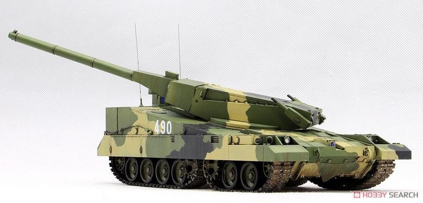 Збірна модель 1/35 Об'єкт 490Б радянський дослідний ОБТ, Trumpeter 09598