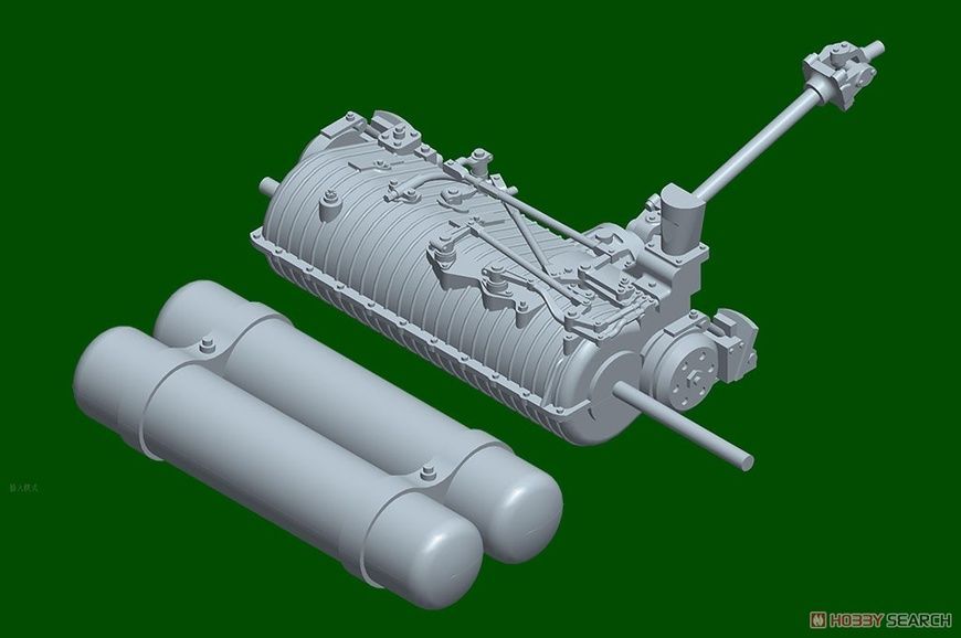 Збірна модель 1/35 МТЛБ з зенітною установкою ЗУ-23-2, з інтер'єром, Trumpeter 09618