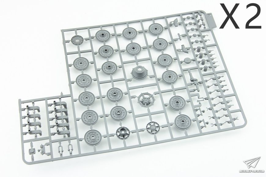 Збірна модель 1/35 Jagdtiger 128mm PaK L66 / 88mm PaK L71 (2 в 1), Takom 8008