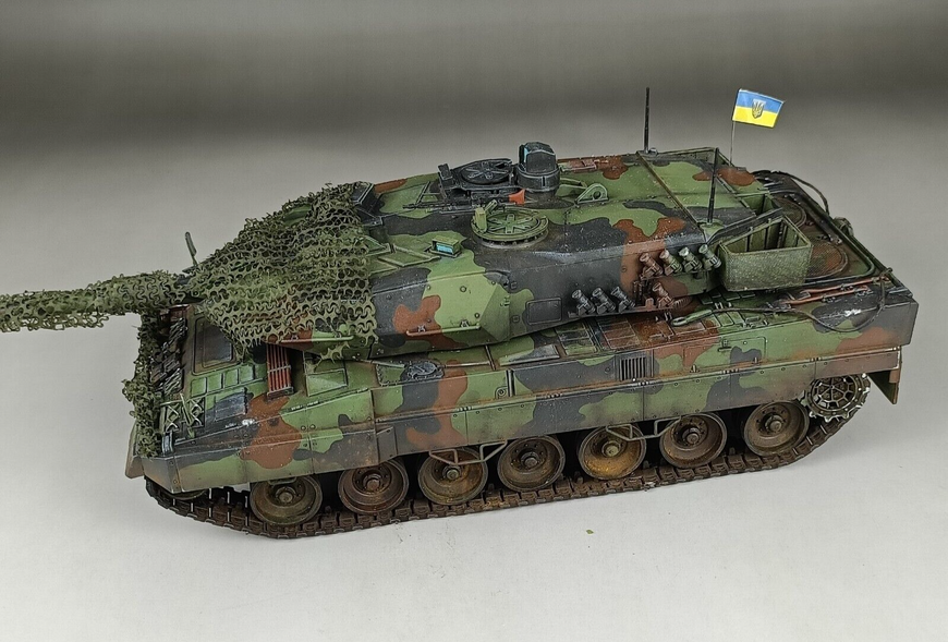 Маскувальна сітка еластична (Тип II, польовий зелений) з імітацією листя (1/35), ManWah MW-5106
