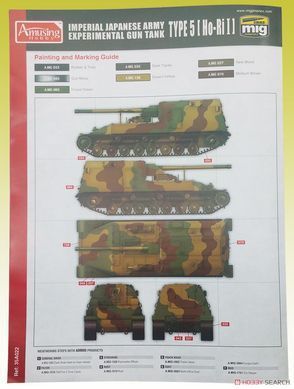 Збірна модель 1/35 Type 5 (Ho-Ri I), Amusing Hobby 35A022
