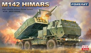 Збірна модель 1/72 M142 High Mobility Artillery Rocket System (HIMARS) з 3D друкованими колесами, Fore Art 2006