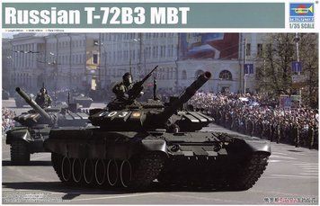 Збірна модель 1/35 Т-72Б3 основний бойовий танк, Trumpeter 09508